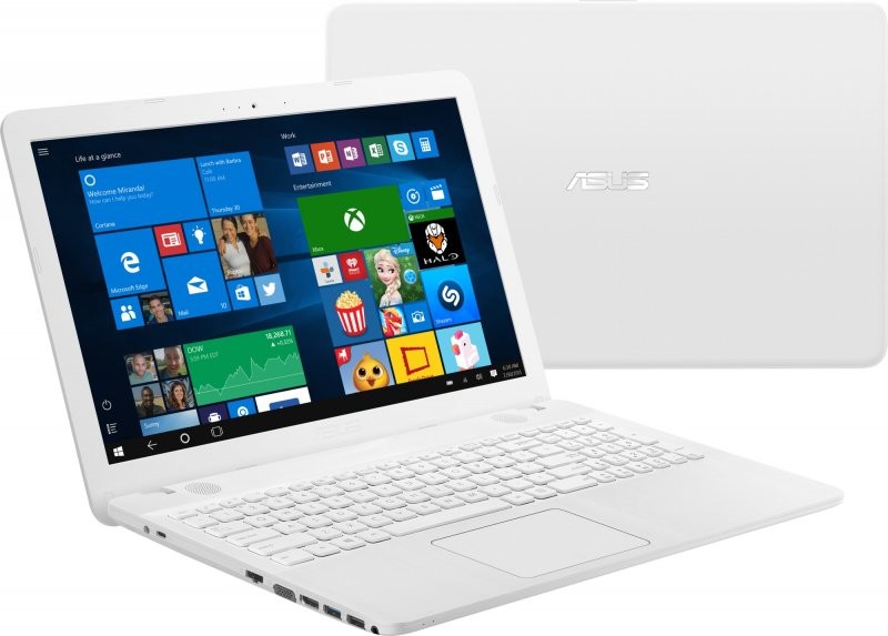 Elegantní bílé provedení notebooku Asus R541SA