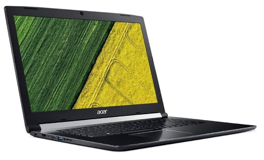 Levá strana notebooku Acer Aspire 5