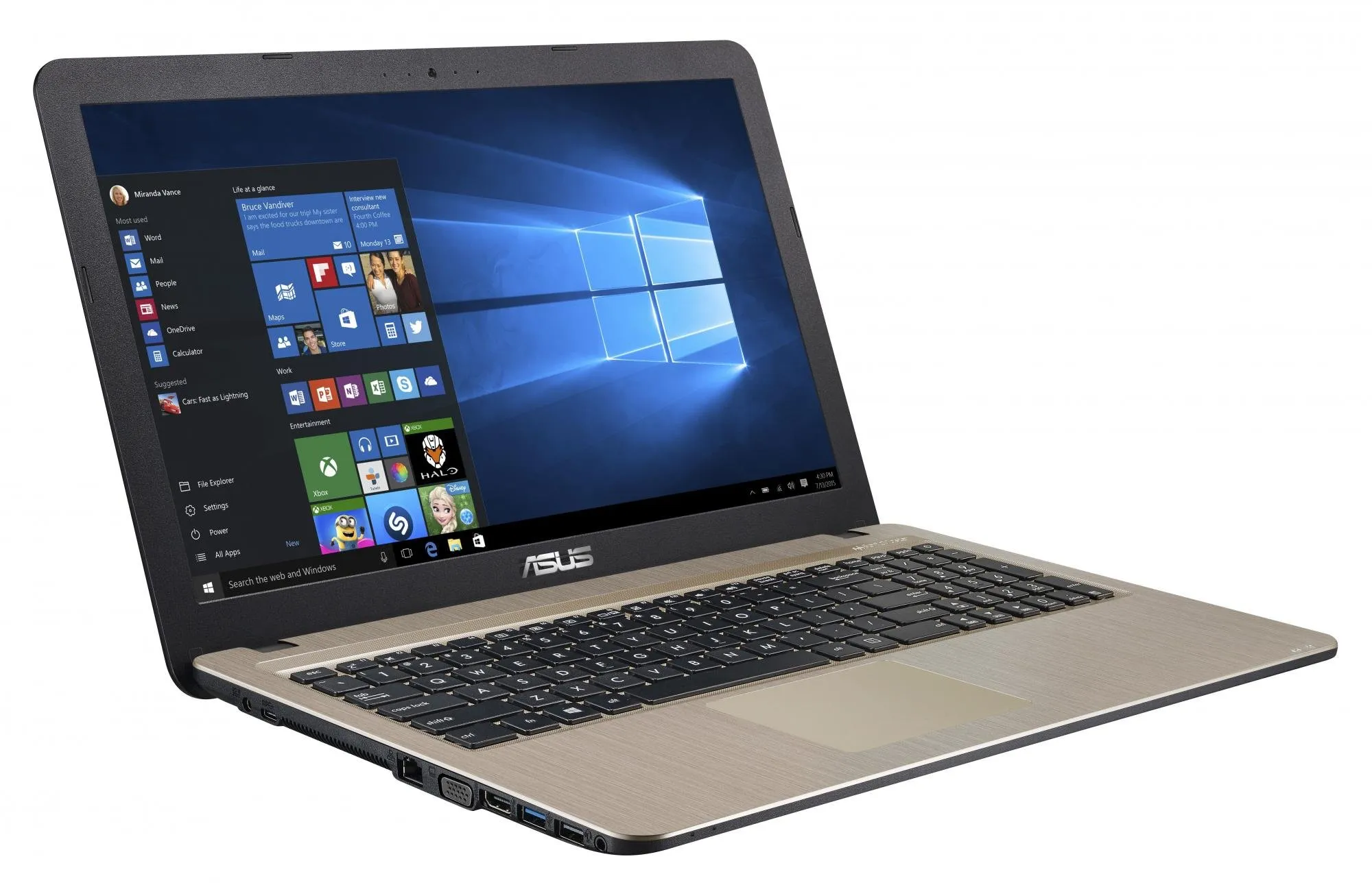 Asus F540SA recenze