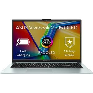 Notebook ASUS Vivobook Go 15 OLED E1504FA-OLED180W Green Grey