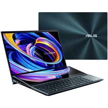 Notebook ASUS ZenBook Pro Duo OLED UX582HM-OLED032W Celestial Blue celokovový