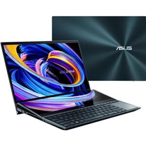 Notebook ASUS ZenBook Pro Duo OLED UX582ZM-OLED032W Celestial Blue celokovový