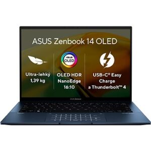 Notebook ASUS Zenbook 14 OLED UX3402ZA-OLED256W Ponder Blue celokovový