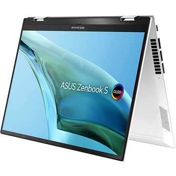 Notebook ASUS Zenbook S 13 Flip OLED UP5302ZA-OLED378W Refined White celokovový