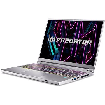 Notebook Acer Predator Triton 14 Sparkly Silver celokovový