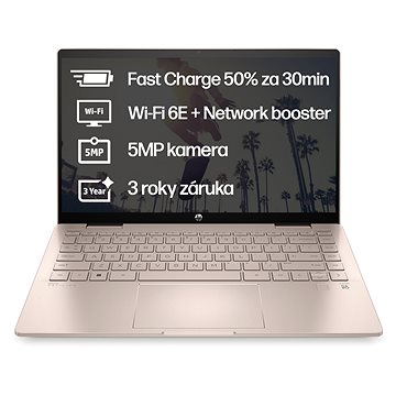 Notebook HP Pavilion x360 14-ek0001nc Gold