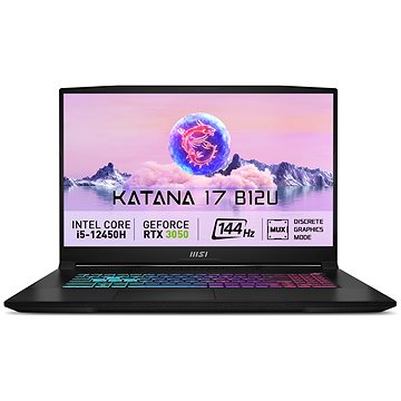 Notebook MSI Katana 17 B12UDXK-250XCZ