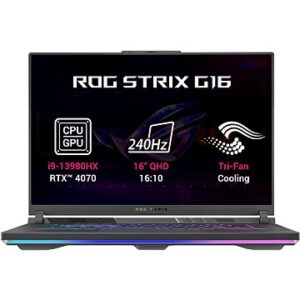 Notebook ASUS ROG Strix G16 G614JI-N4089W Eclipse Gray kovový