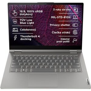 Notebook Lenovo ThinkBook 14s Yoga G3 IRU Mineral Grey + aktivní stylus Lenovo