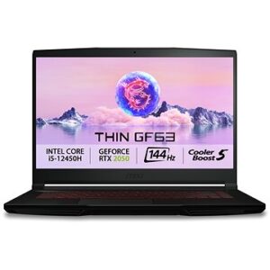 Notebook MSI Thin GF63 12UCX-812XCZ