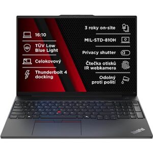 Notebook Lenovo ThinkPad E16 Gen 2 Graphite Black