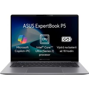 Notebook ASUS ExpertBook P5 P5405CSA-ULTRA5X Misty Grey