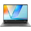 Notebook ASUS Vivobook 14 Flip TP3407SA-OLED003W Matte Gray kovový