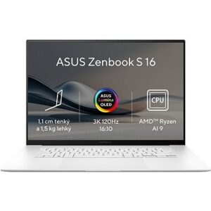 Notebook ASUS Zenbook S 16 OLED UM5606WA-OLED253X Scandinavian White celokovový