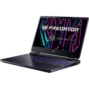 Notebook Acer Predator Helios 3D 15 SpatialLabs Abyssal Black kovový (PH3D15-71-9033)