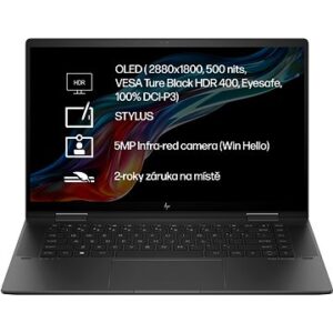 Notebook HP ENVY x360 15-fh0900nc OLED Nightfall Black Celokovový