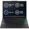 Notebook Lenovo Legion 7 16IRX9 Eclipse Black celokovový + podložka pod myš