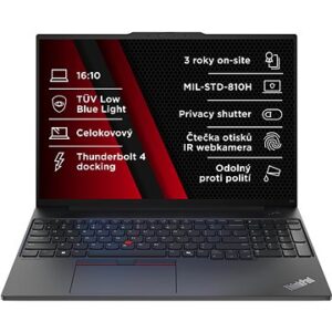Notebook Lenovo ThinkPad E16 Gen 2 Black