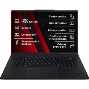 Notebook Lenovo ThinkPad P1 Gen 7 Black