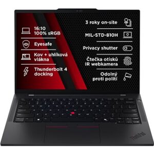 Notebook Lenovo ThinkPad T14s Gen 6 Snapdragon Black