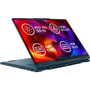 Notebook Lenovo Yoga 7 2-in-1 14IML9 Tidal Teal celokovový + myš Lenovo 600 + pouzdro Lenovo + stylus Lenovo