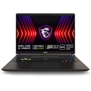 Notebook MSI Vector 16 HX A14VHG-680XCZ