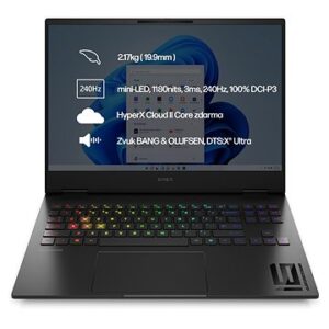 Notebook OMEN Transcend 16-u0007nc Shadow Black Celokovový